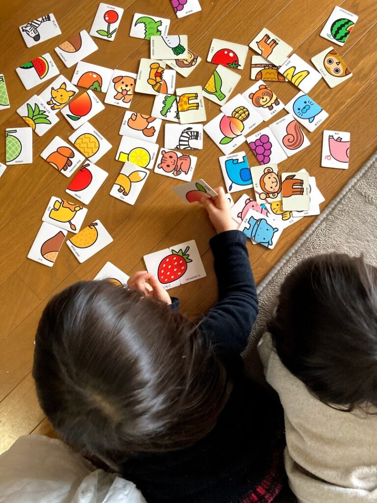 3歳児と楽しめる お家でできる遊びアイディア1 The Bread Sisters M